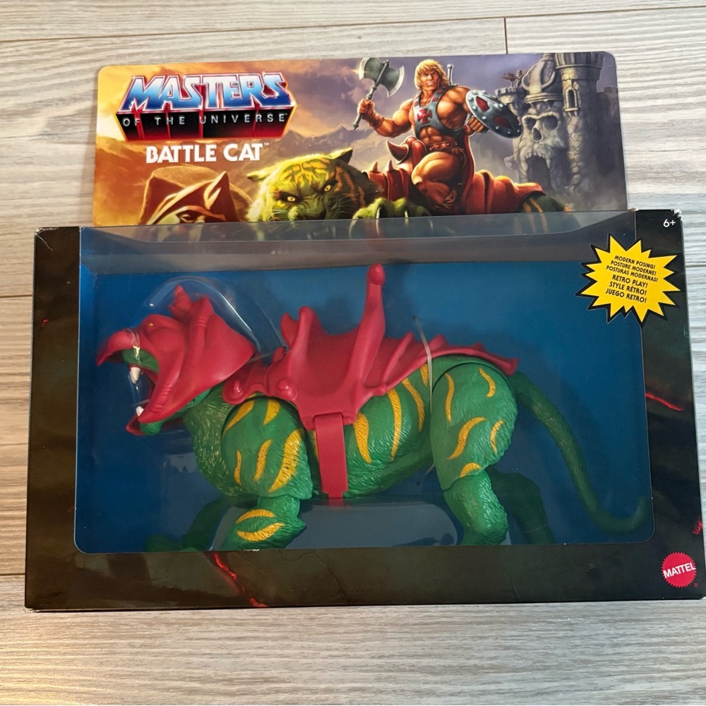 NEW SEALED "Masters of The Universe Battle Cat" Action Figure.